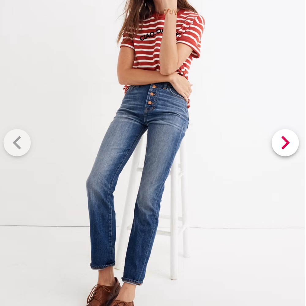 Madewell - The Petite Perfect Vintage Jean: Petite 25 / Glenmoor Wash- NWT